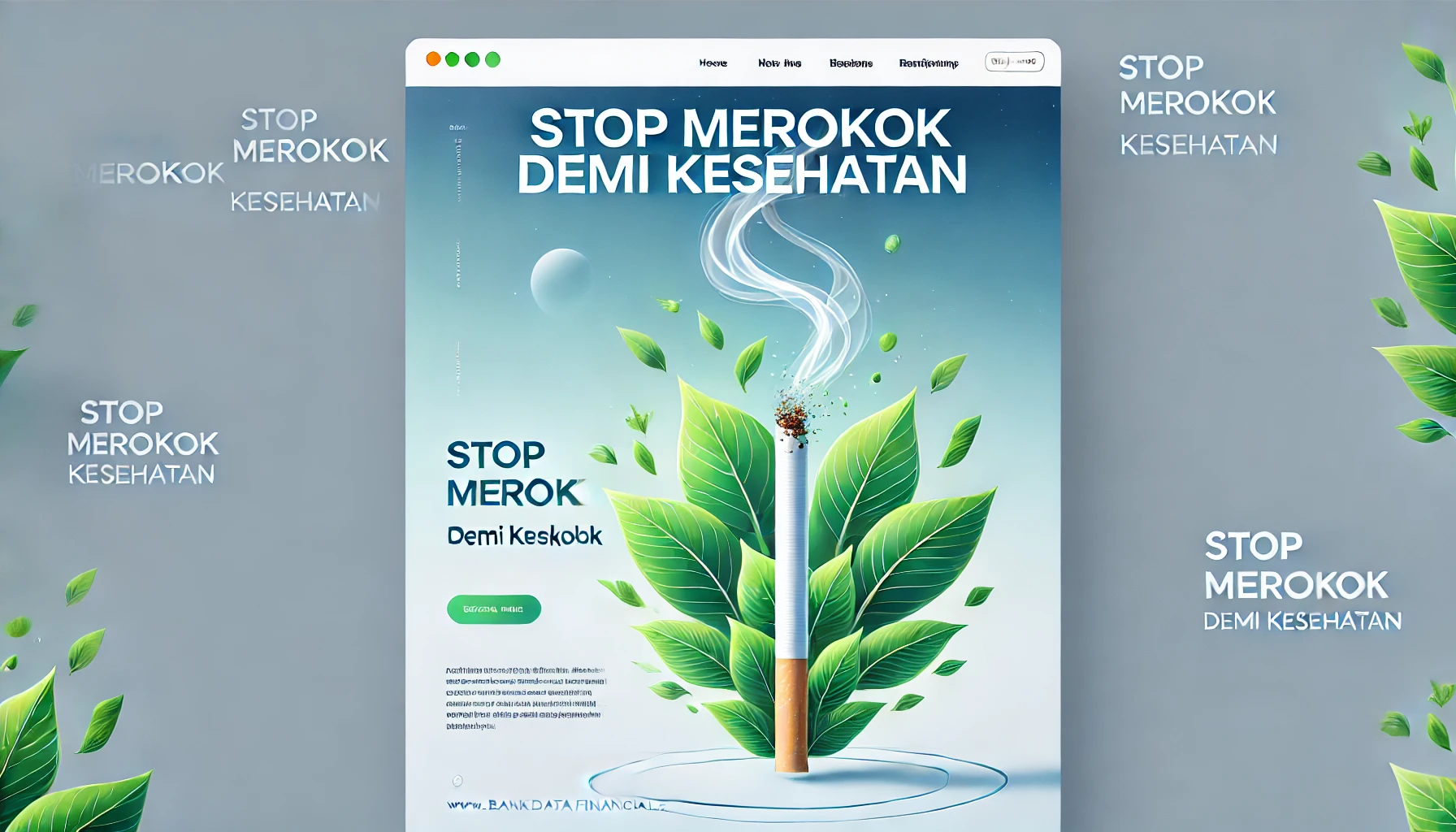 Stop Merokok Demi Kesehatan