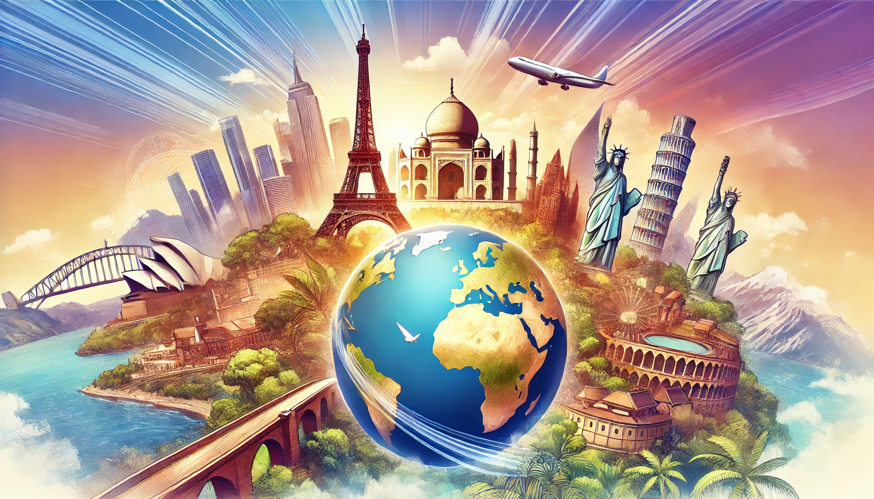 Perjalanan Keliling Dunia Seru