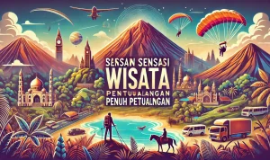 Rasakan Sensasi Wisata Penuh Petualangan. Rasakan Sensasi Wisata Penuh Petualangan