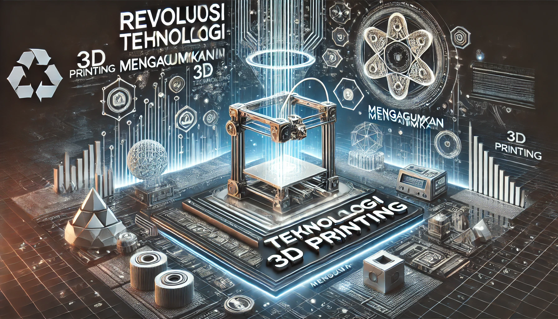 Revolusi Teknologi 3D Printing Mengagumkan