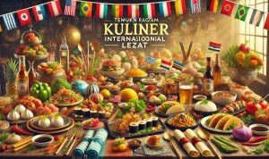 Temukan Ragam Kuliner Internasional Lezat