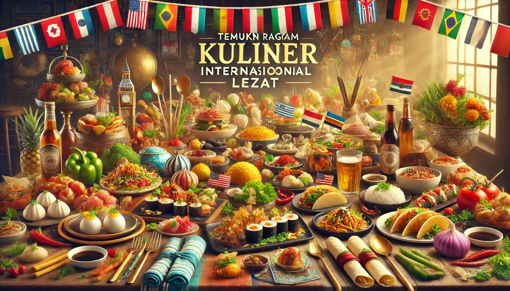 Temukan Ragam Kuliner Internasional Lezat Temukan Ragam Kuliner Internasional Lezat