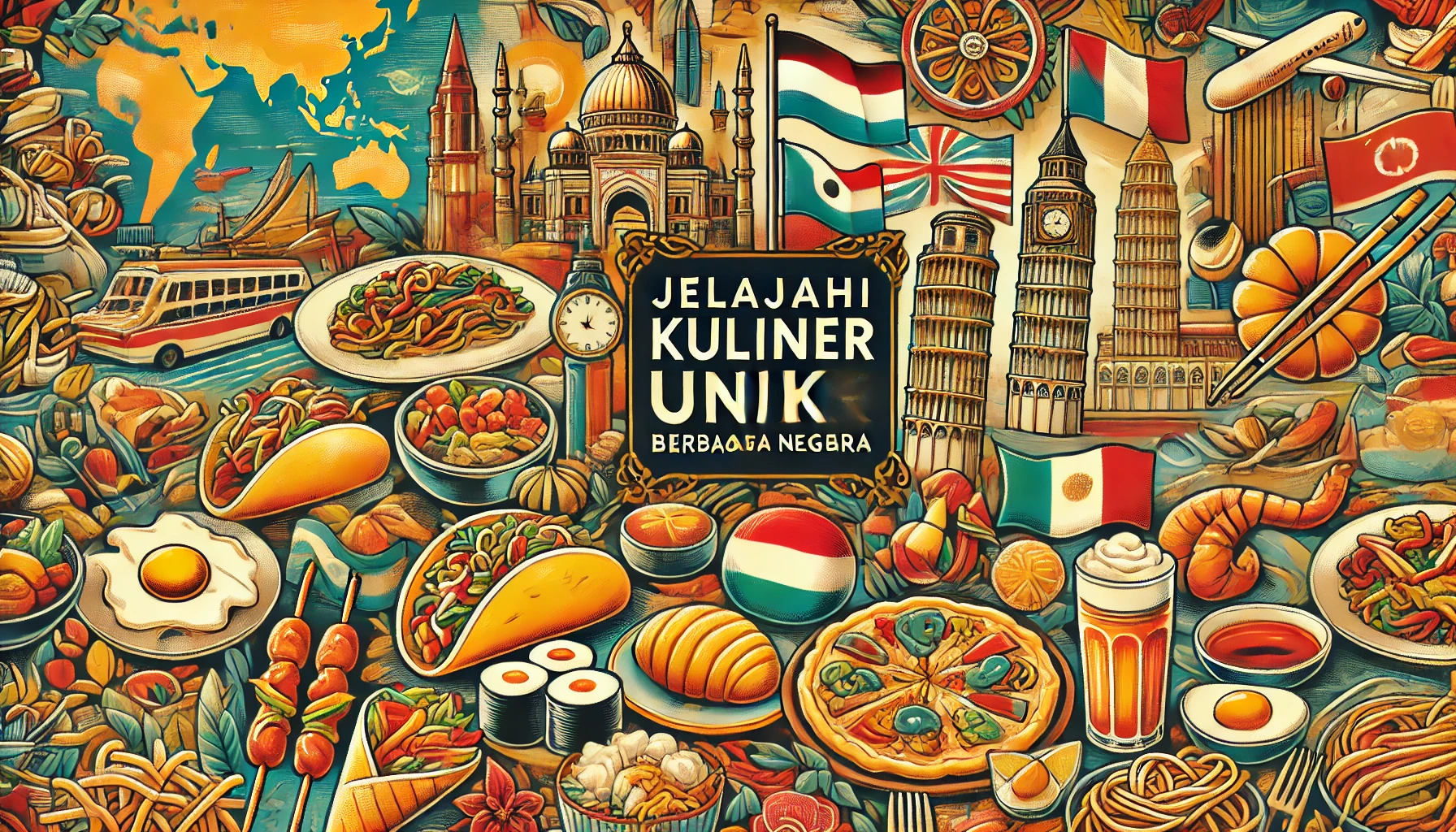 Jelajahi Kuliner Unik dari Berbagai Negara Jelajahi Kuliner Unik dari Berbagai Negara