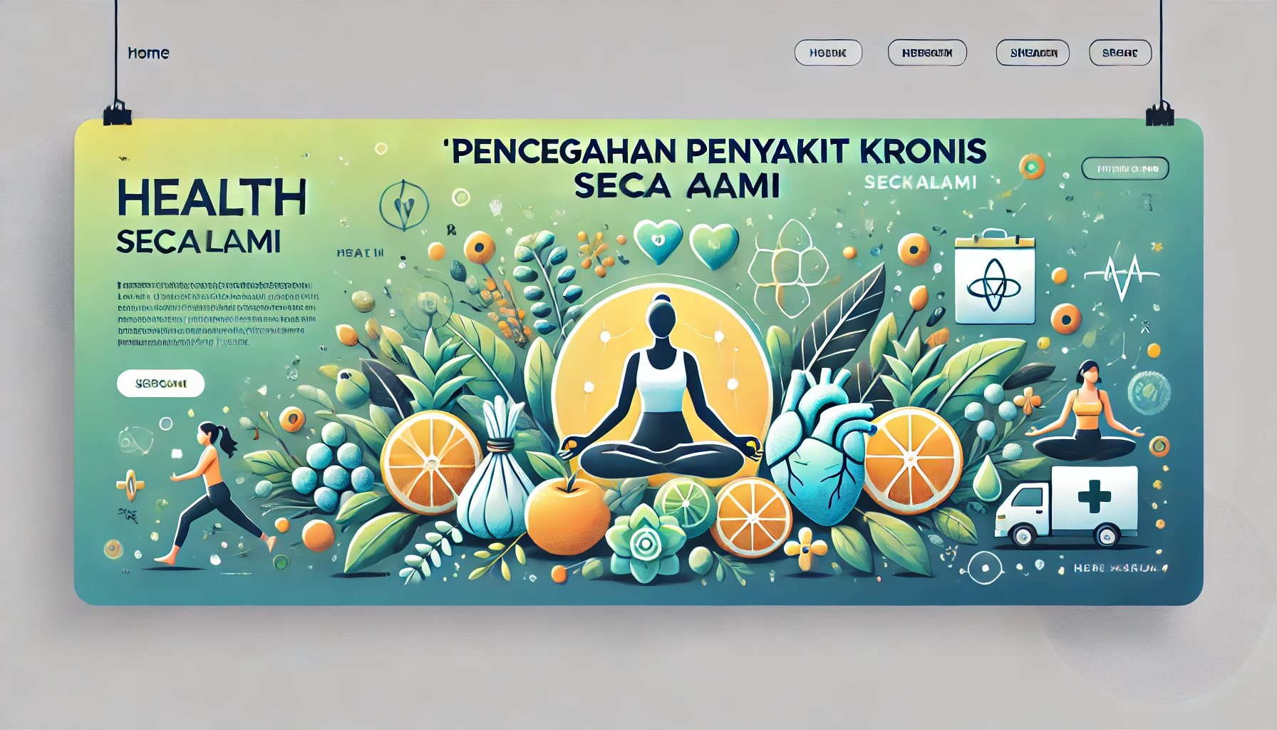 Pencegahan Penyakit Kronis Secara Alami