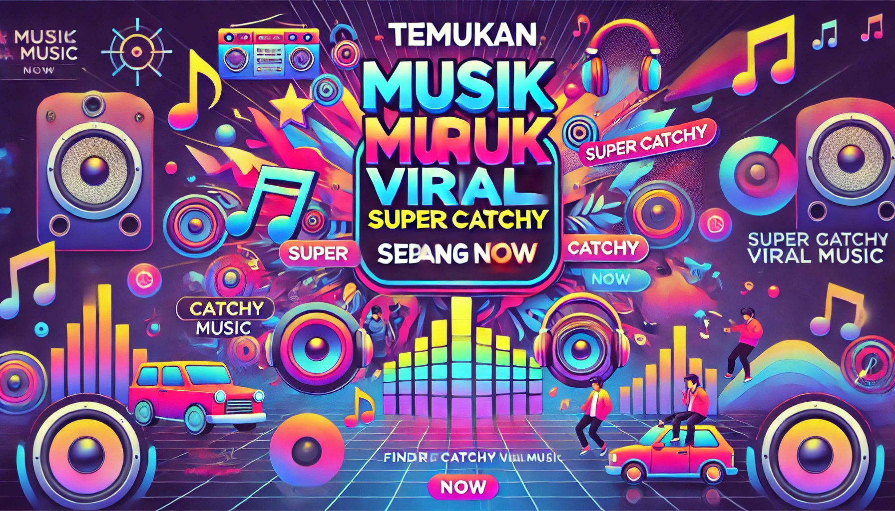 Temukan Musik Viral Super Catchy Sekarang Temukan Musik Viral Super Catchy Sekarang