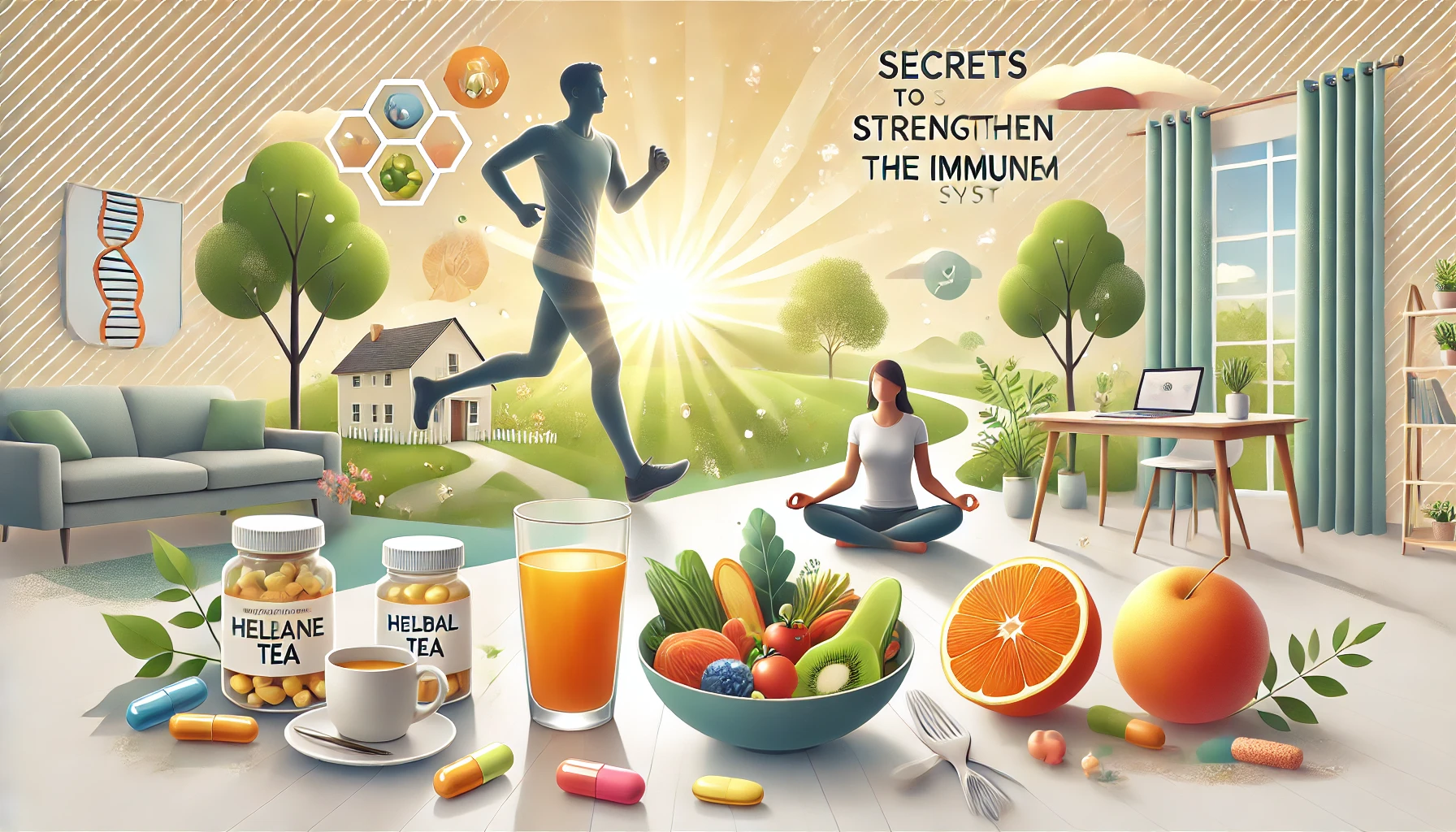 Rahasia Kuatkan Imun Tubuh