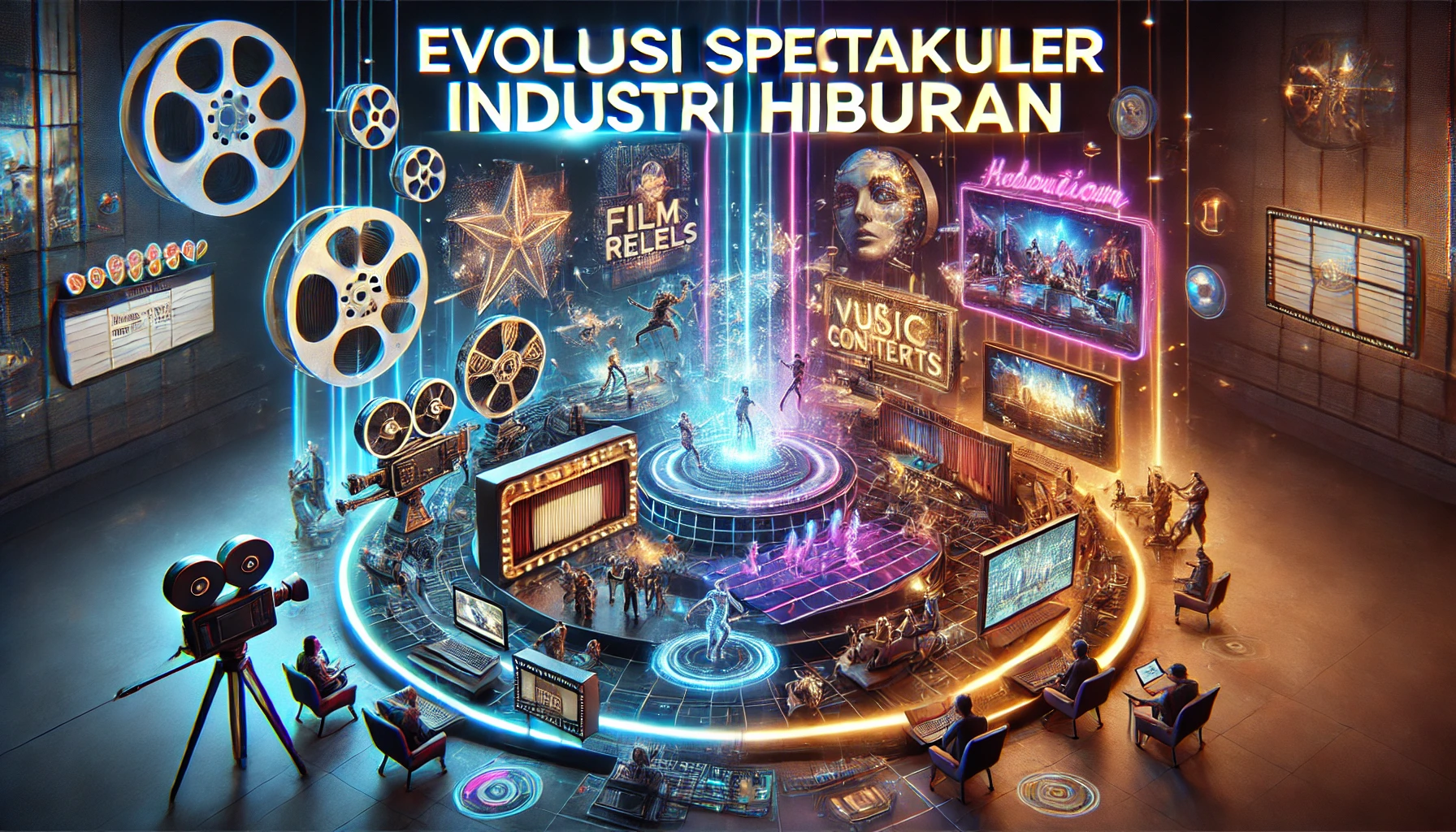 Evolusi Spektakuler Industri Hiburan Evolusi Spektakuler Industri Hiburan