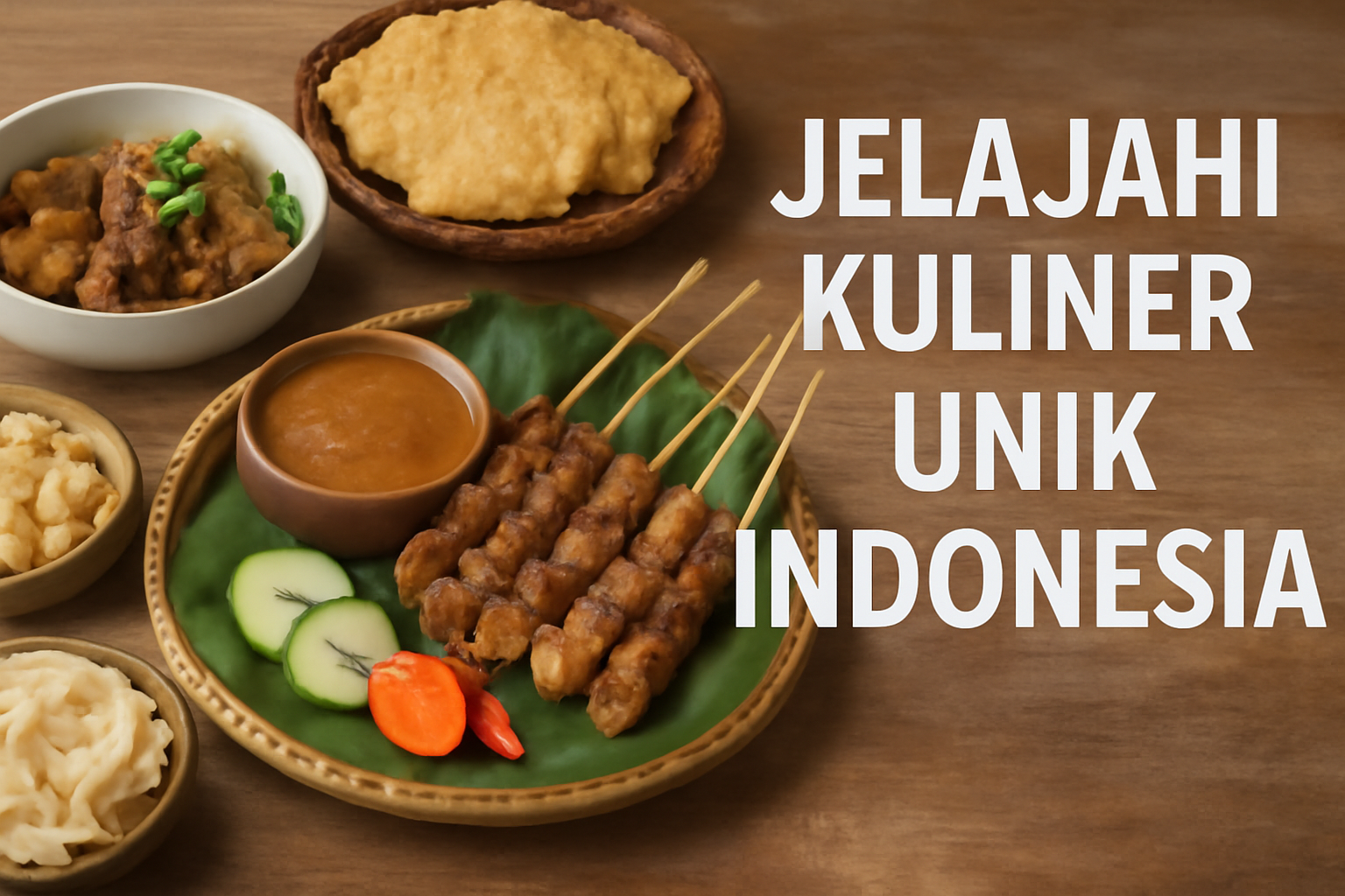 Jelajahi Kuliner Unik Indonesia