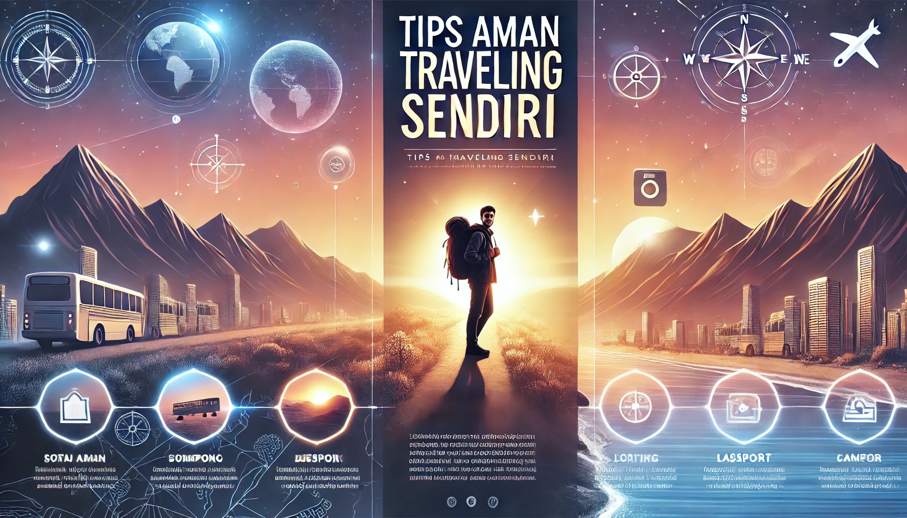 Tips Aman Traveling Sendiri