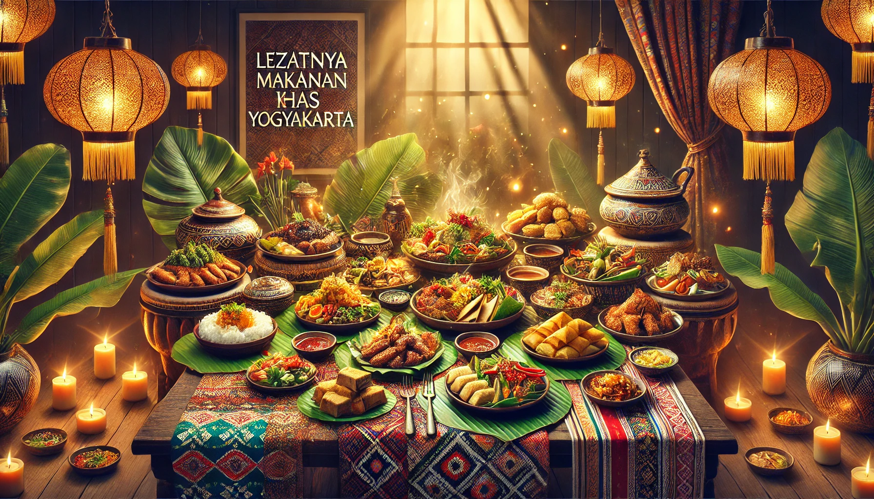 Lezatnya Makanan Khas Yogyakarta