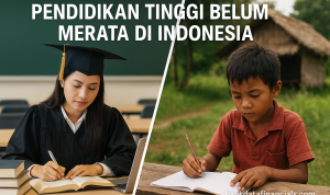 Pendidikan Tinggi Belum Merata di Indonesia Pendidikan Tinggi Belum Merata di Indonesia