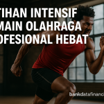 Latihan Intensif Pemain Olahraga Profesional Hebat