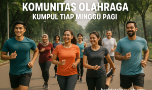Komunitas Olahraga Kumpul Tiap Minggu Pagi Komunitas Olahraga Kumpul Tiap Minggu Pagi