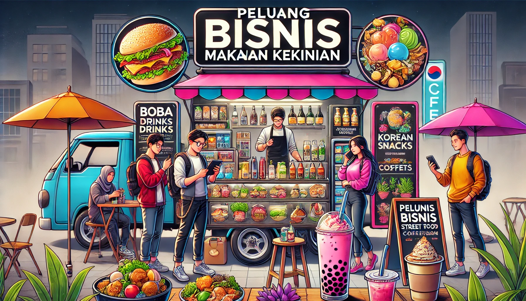 Peluang Bisnis Makanan Kekinian
