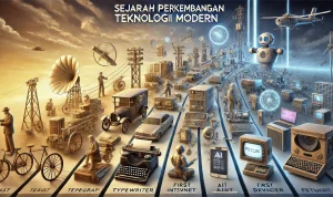 Sejarah Perkembangan Teknologi Modern Sejarah Perkembangan Teknologi Modern
