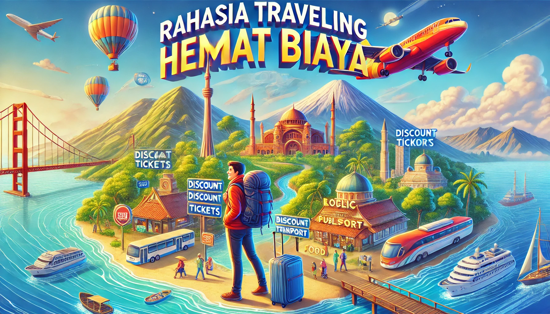 Rahasia Traveling Hemat Biaya