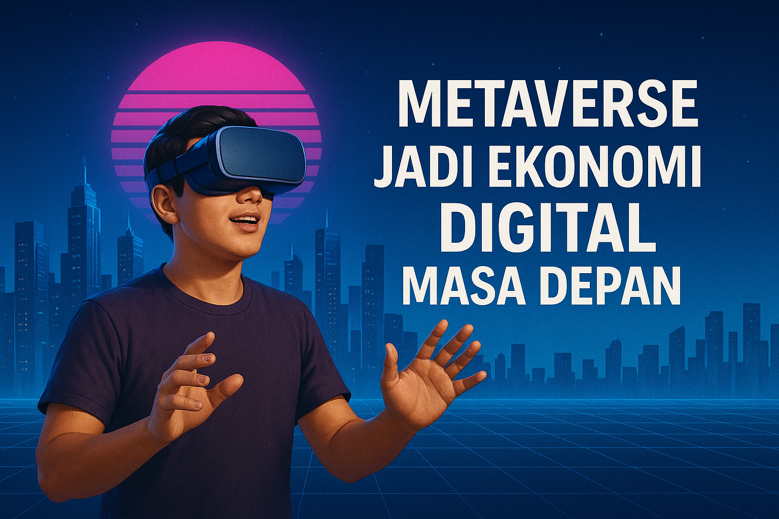 Metaverse Jadi Ekonomi Digital Masa Depan