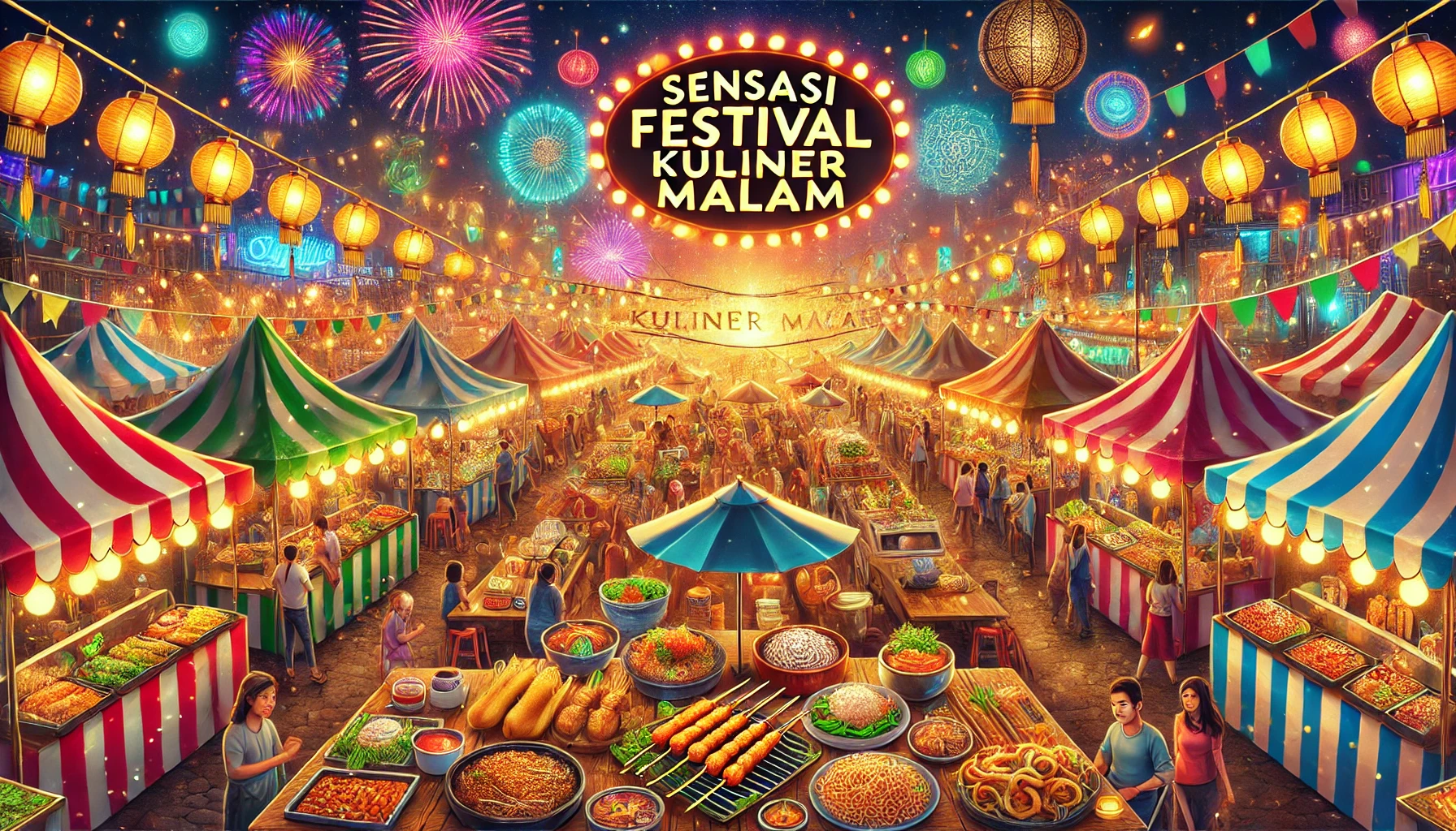 Sensasi Festival Kuliner Malam