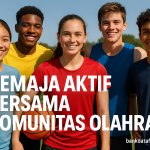 Remaja Aktif Bersama Komunitas Olahraga