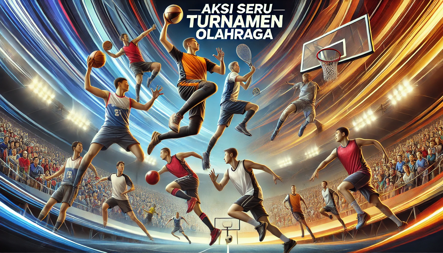 Aksi Seru Turnamen Olahraga Aksi Seru Turnamen Olahraga