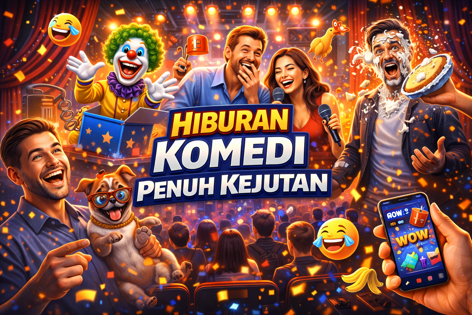 Hiburan Komedi Penuh Kejutan