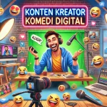 Konten Kreator Komedi Digital