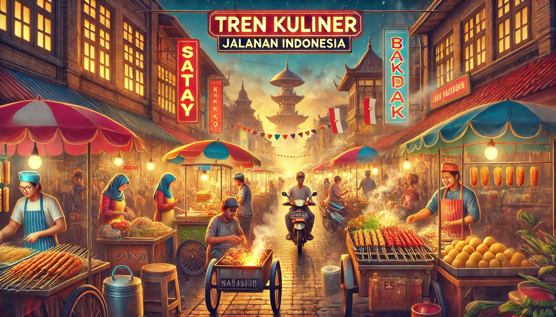 Tren Kuliner Jalanan Indonesia Tren Kuliner Jalanan Indonesia